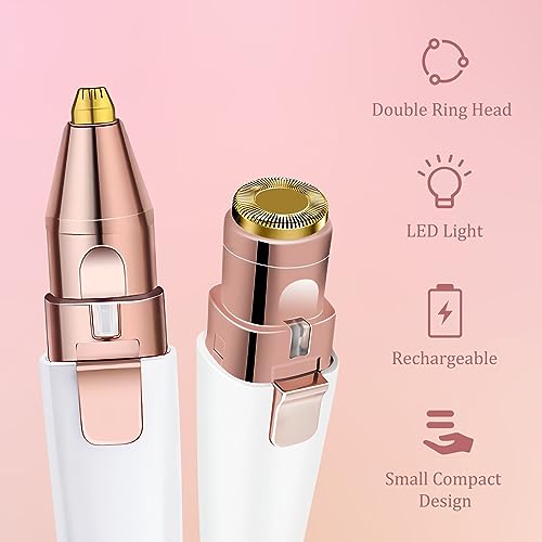 2 in 1 eyebrow trimmer