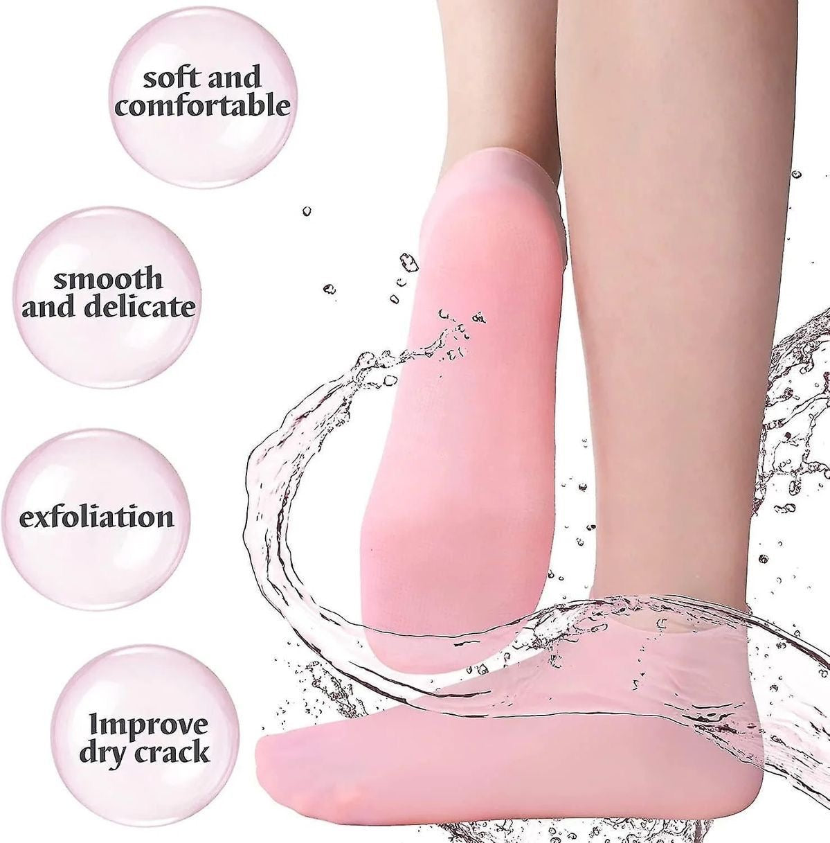 Innovative silicone socks