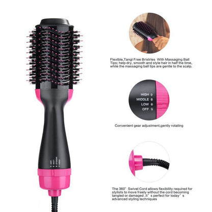 NOX Volumizer Hair Dryer and Hot Air Brush | 3-in-1