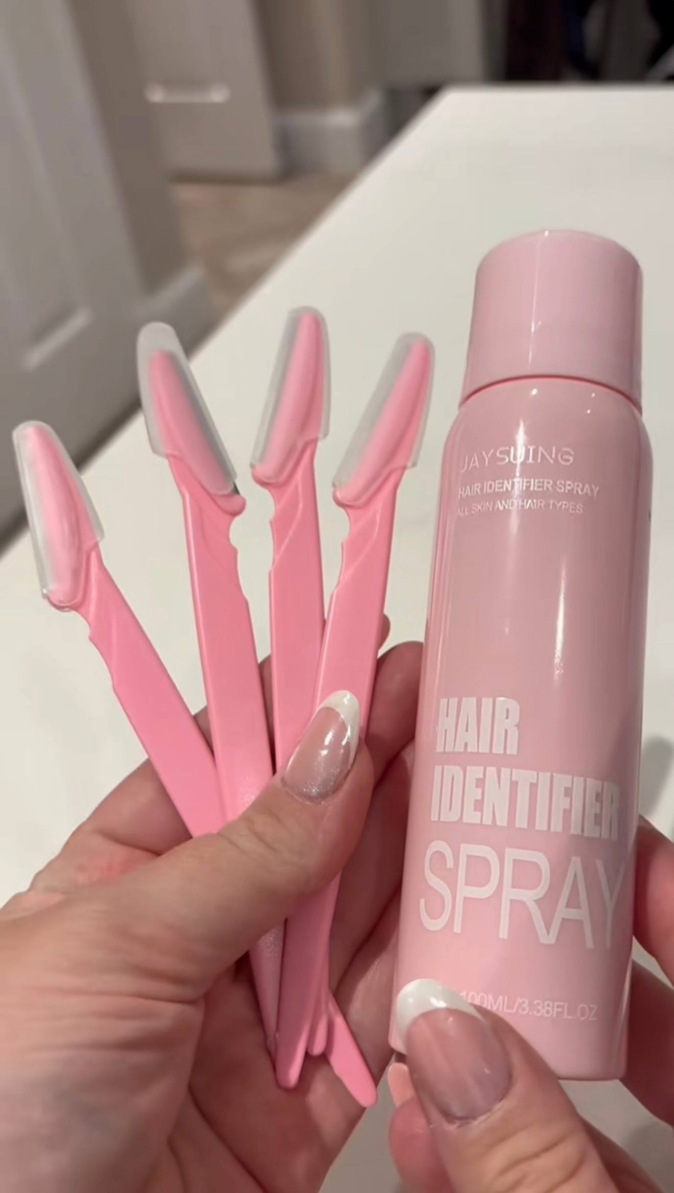 Hair identifier spray meilury