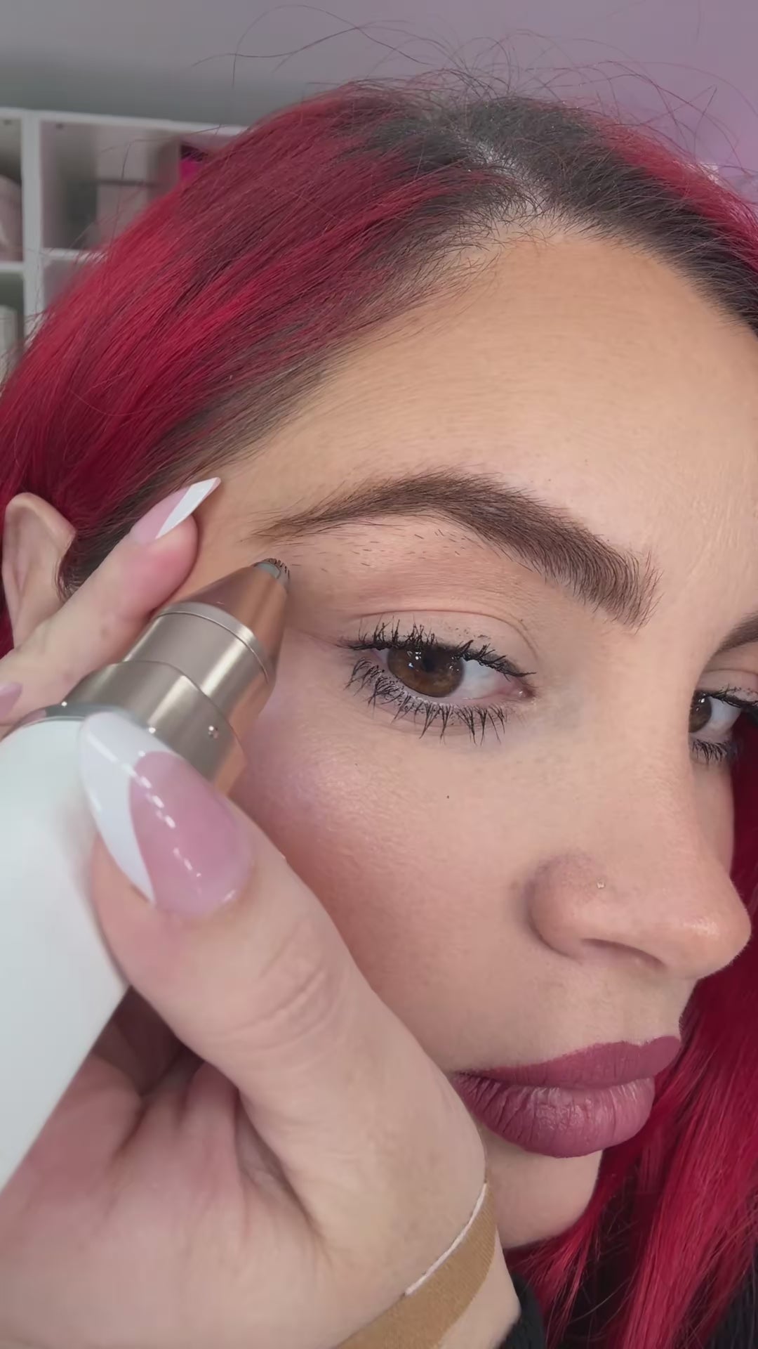 2 in 1 eyebrow trimmer